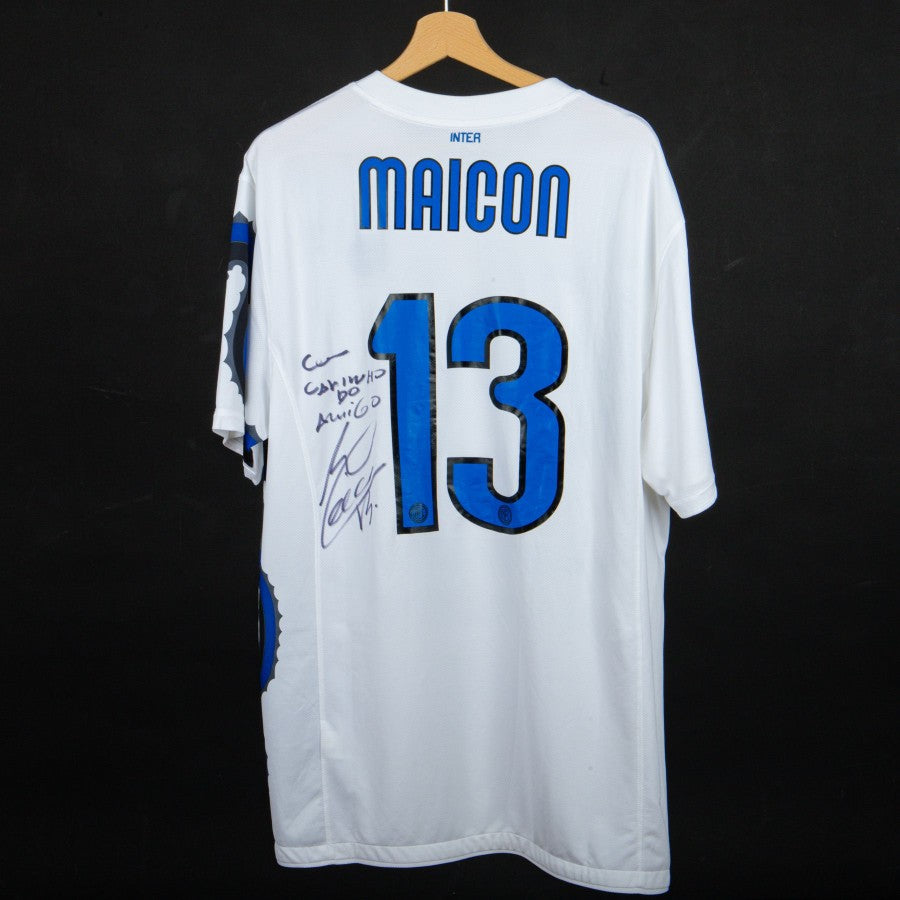maglia away inter nike Maicon 13 2010/2011 autografata by NIKE - Home