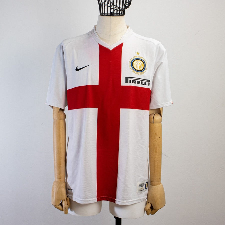 inter away jersey centenary stankovic 5 2007/2008