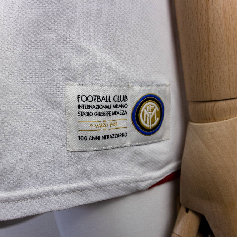 inter away jersey centenary stankovic 5 2007/2008