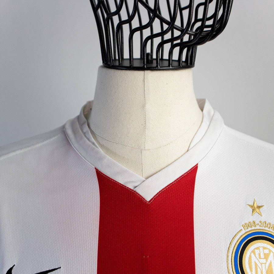 inter away jersey centenary stankovic 5 2007/2008