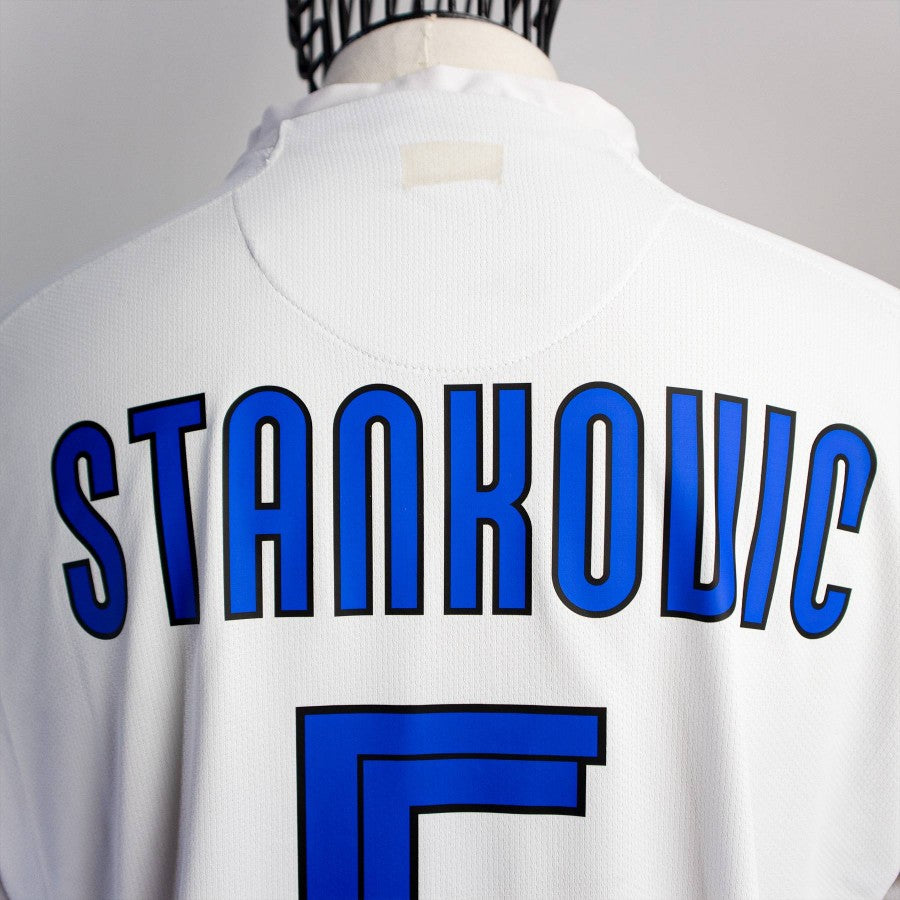 inter away jersey centenary stankovic 5 2007/2008