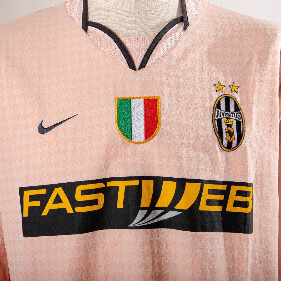 サ*じ様 Juventus Nike 03/04 長袖　ユニフォーム　番号無し juventus away jersey nike 2003/2004 nedved 11