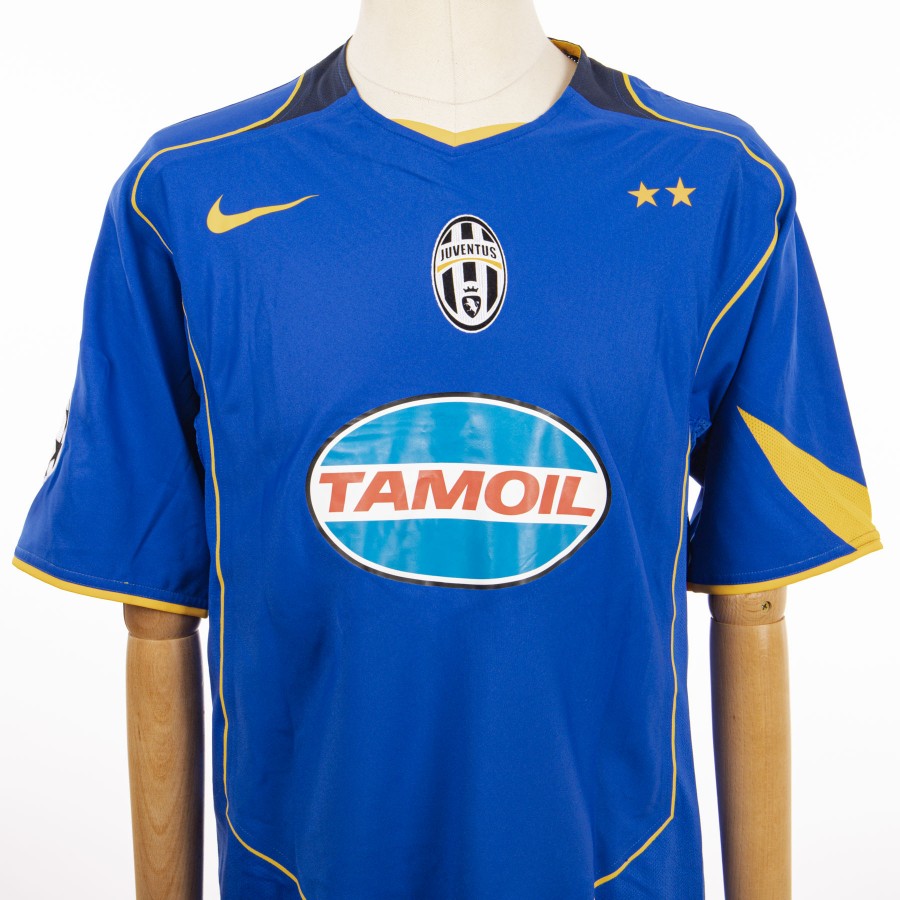 Maglia away Juventus Nike champions league Zebina 27 2004/2005 by NIKE - Juventus (11)