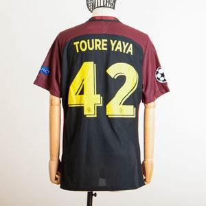 maglia away manchester city yaya toure 42 uefa 2016/2017 by NIKE - Home