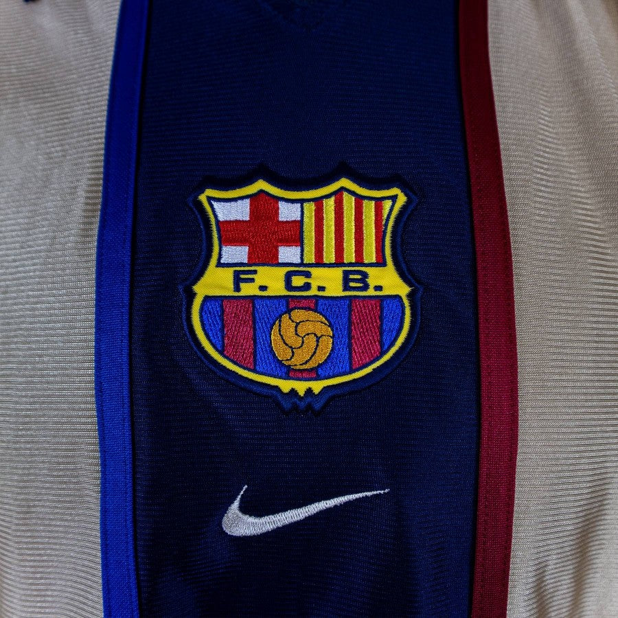 MAGLIA BARCELLONA NIKE 2001/2002 N9 KLUIVERT by NIKE - Altre Leghe (4)