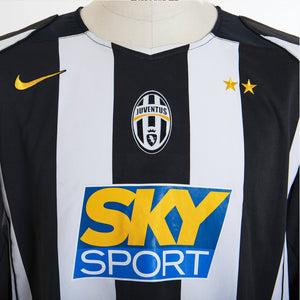 maglia gara home juventus sky sport 2004/2005 by NIKE - Home (6)