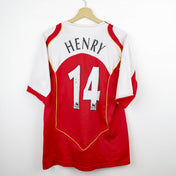 Maglia Home Arsenal Henry 14 2004/2005 by NIKE - Home