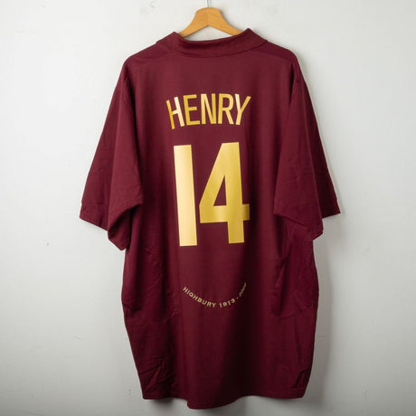 maglia home arsenal nike Henry 14 2005/2006 by NIKE - Home