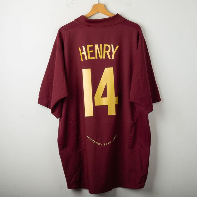 maglia home arsenal nike Henry 14 2005/2006 by NIKE - Home