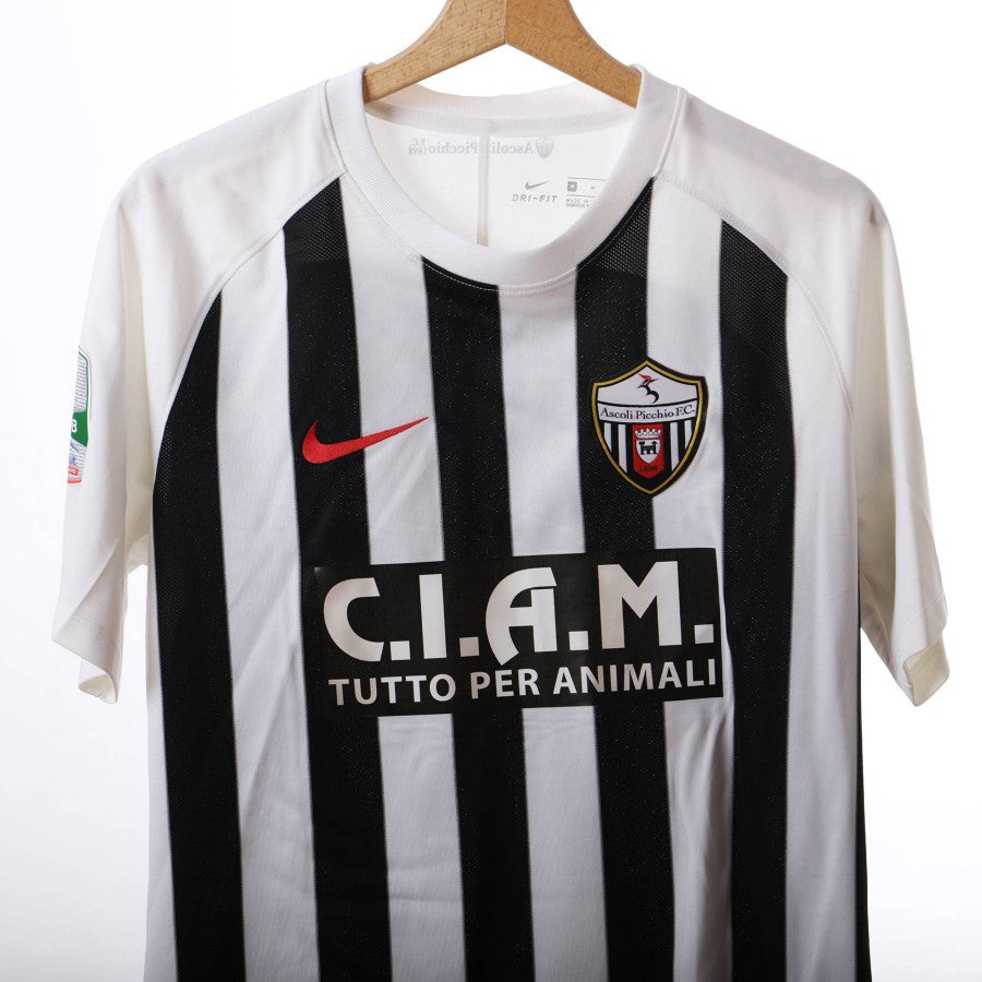 maglia home ascoli nike 2017/2018 lores varela 10 by NIKE - Home (10)