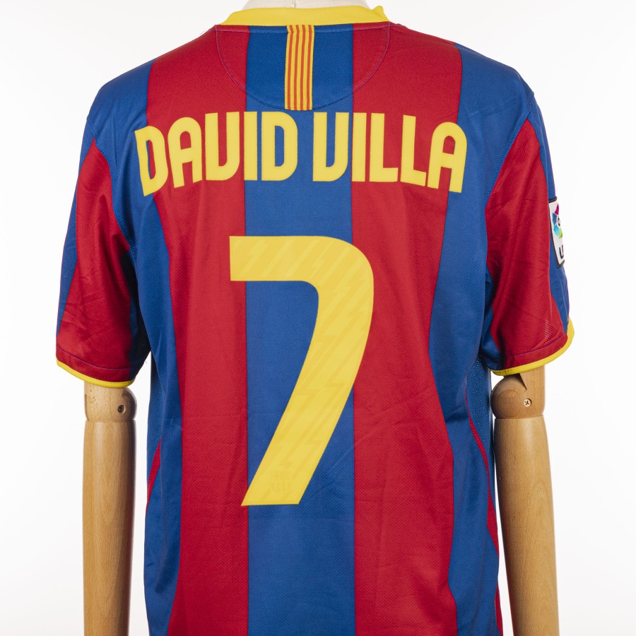 Maglia home Barcellona Nike 2009/2010 Villa 7 by NIKE - Home (13)