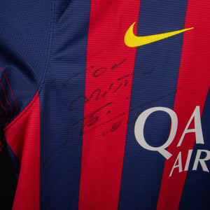 maglia home barcellona nike messi 10 2013/2014 autografata by NIKE - Home (9)
