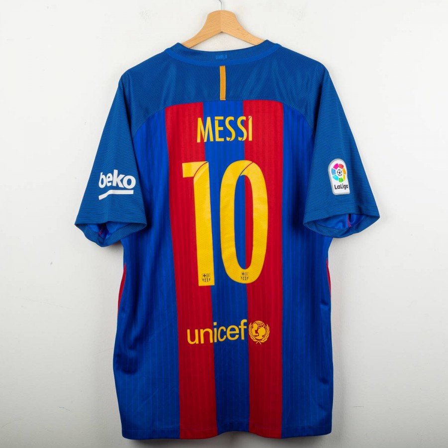 2016/2017 Barcelona Home Nike Messi 10 Shirt