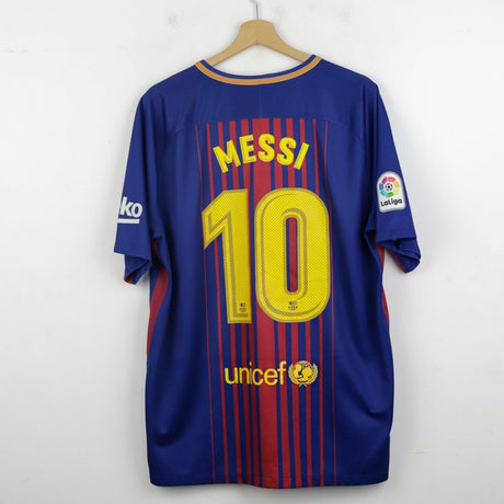 Maglia Home Barcellona Nike Messi 10 2017/2018 by NIKE - Home