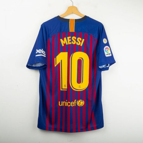 Maglia Home Barcellona Nike Messi 10 2017/2018 by NIKE - Home
