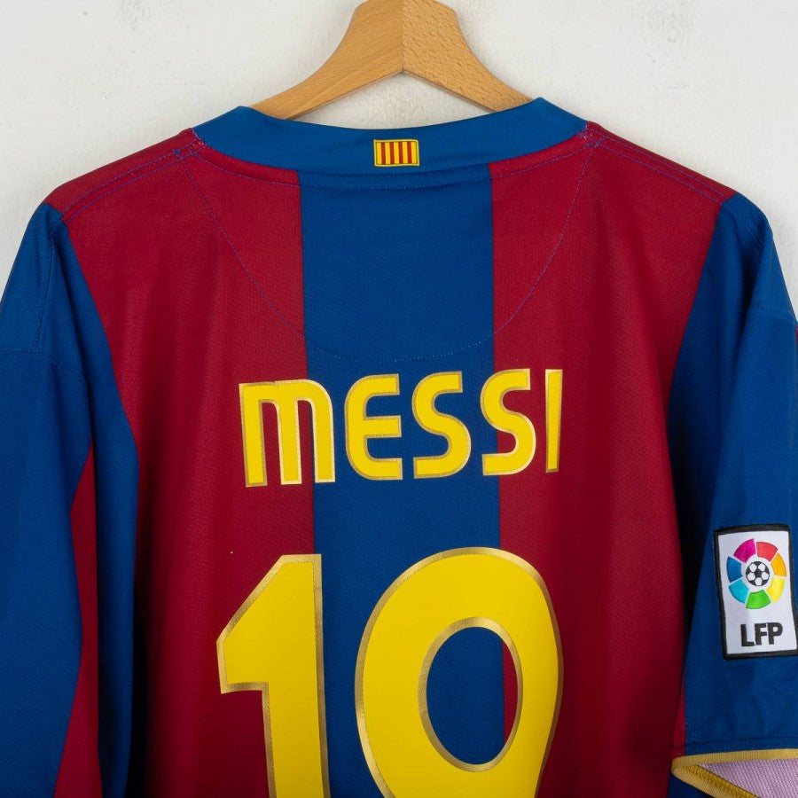 maglia home barcellona nike messi 19 2007/2008 by NIKE - Home (4)