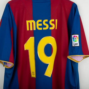 maglia home barcellona nike messi 19 2007/2008 by NIKE - Home (5)