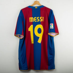 maglia home barcellona nike messi 19 2007/2008 by NIKE - Home