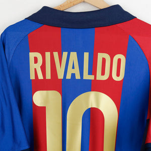 Maglia Home Barcellona Nike Rivaldo 10 2001/2002 by NIKE - Home (5)