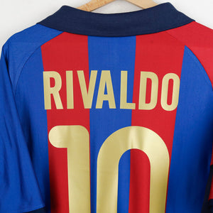 Maglia Home Barcellona Nike Rivaldo 10 2001/2002 by NIKE - Home (6)