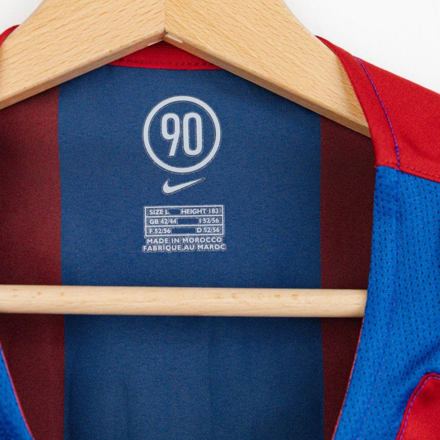 maglia home barcellona nike ronaldinho 10 2004/2005 by NIKE - Home (11)