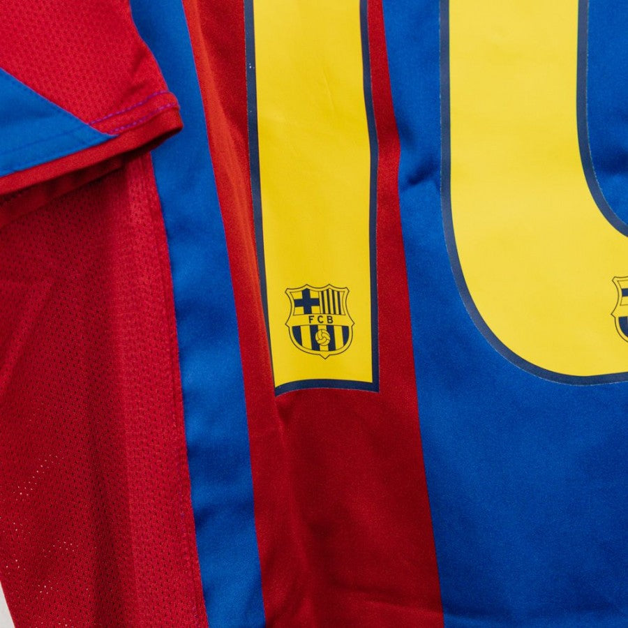 maglia home barcellona nike ronaldinho 10 2004/2005 by NIKE - Home (7)