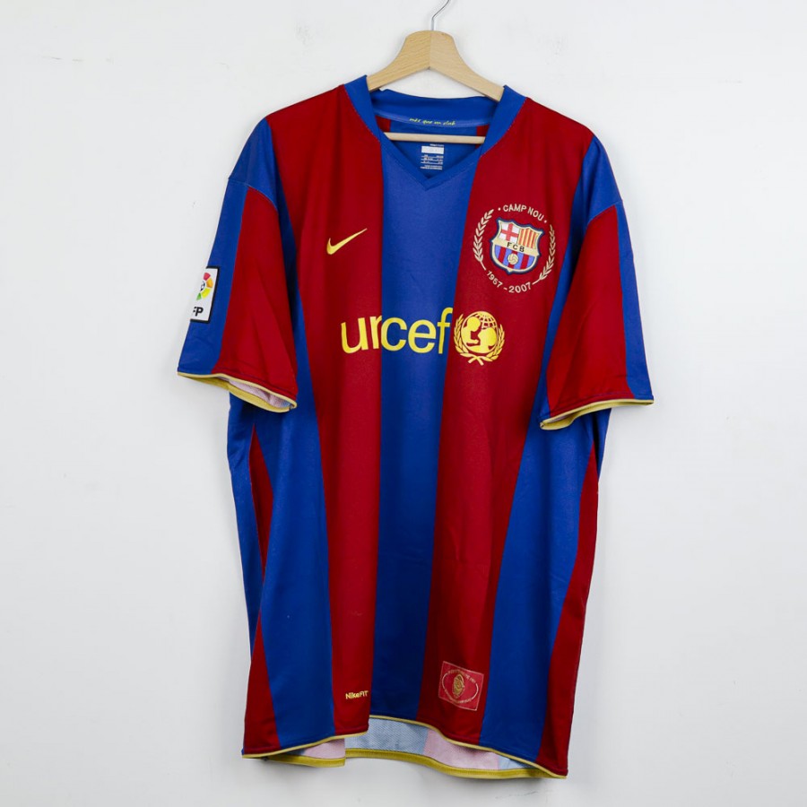 2007/2008 Barcelona Nike Home Jersey Ronaldinho 10 2007/2008 Barcelona Nike Home Jersey Ronaldinho 10