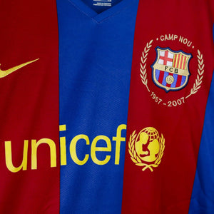 Maglia Home Barcellona Nike Ronaldinho 10 2007/2008 by NIKE - Home (8)