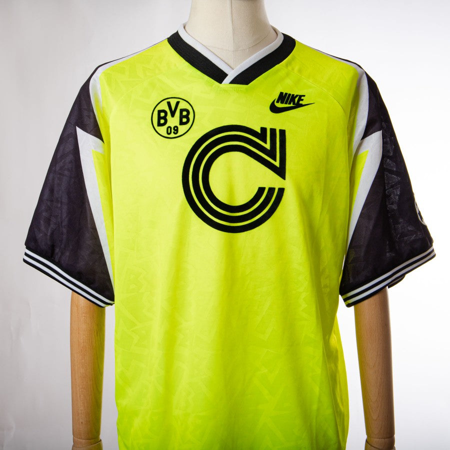 maglia home borussia dortmund nike 1995/1996 kohler 15  by NIKE - Home (3)