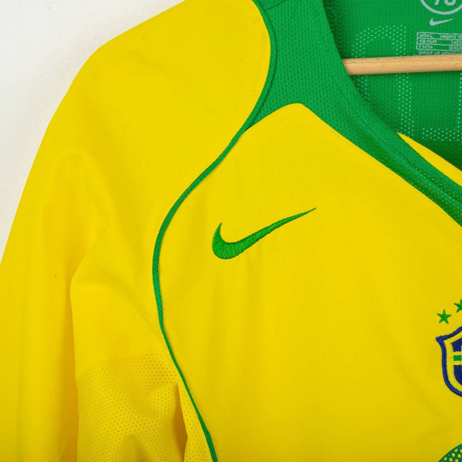 Maglia Home Brasile Nike Ronaldinho 10 2004/2005 by NIKE - Home (14)