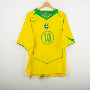 Maglia Home Brasile Nike Ronaldinho 10 2004/2005 by NIKE - Home (2)