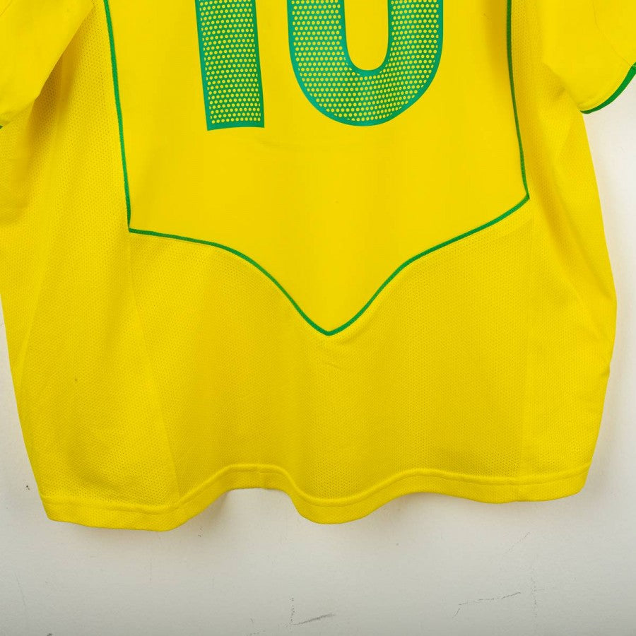 Maglia Home Brasile Nike Ronaldinho 10 2004/2005 by NIKE - Home (6)