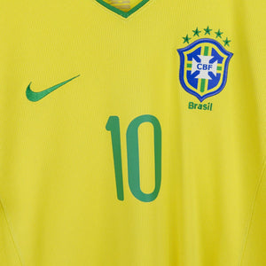 Maglia Home Brasile Nike Ronaldinho 10 2008/2009 by NIKE - Home (6)