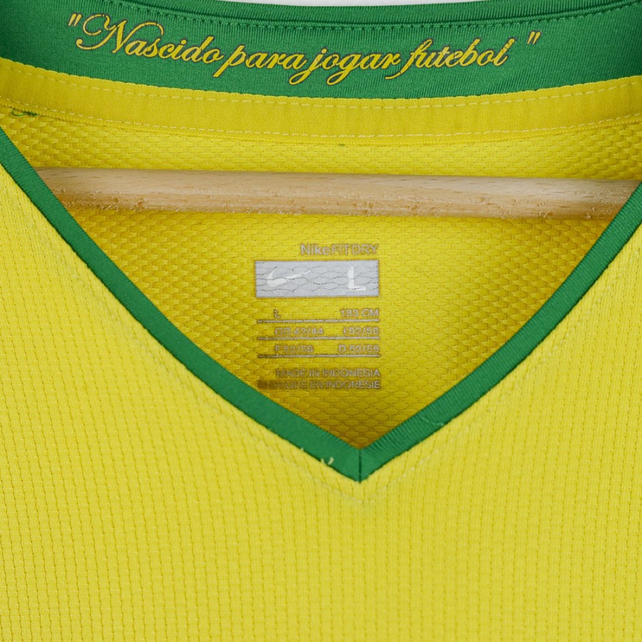 Maglia Home Brasile Nike Ronaldinho 10 2008/2009 by NIKE - Home (8)