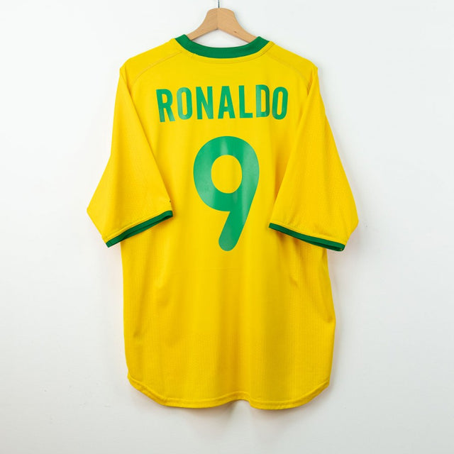 Maglia Home Brasile Nike Ronaldo 9 2000 by NIKE - Home