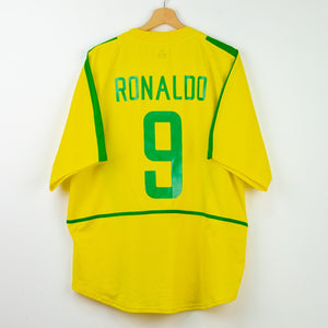 Maglia Home Brasile Nike Ronaldo 9 2002 by NIKE - Home