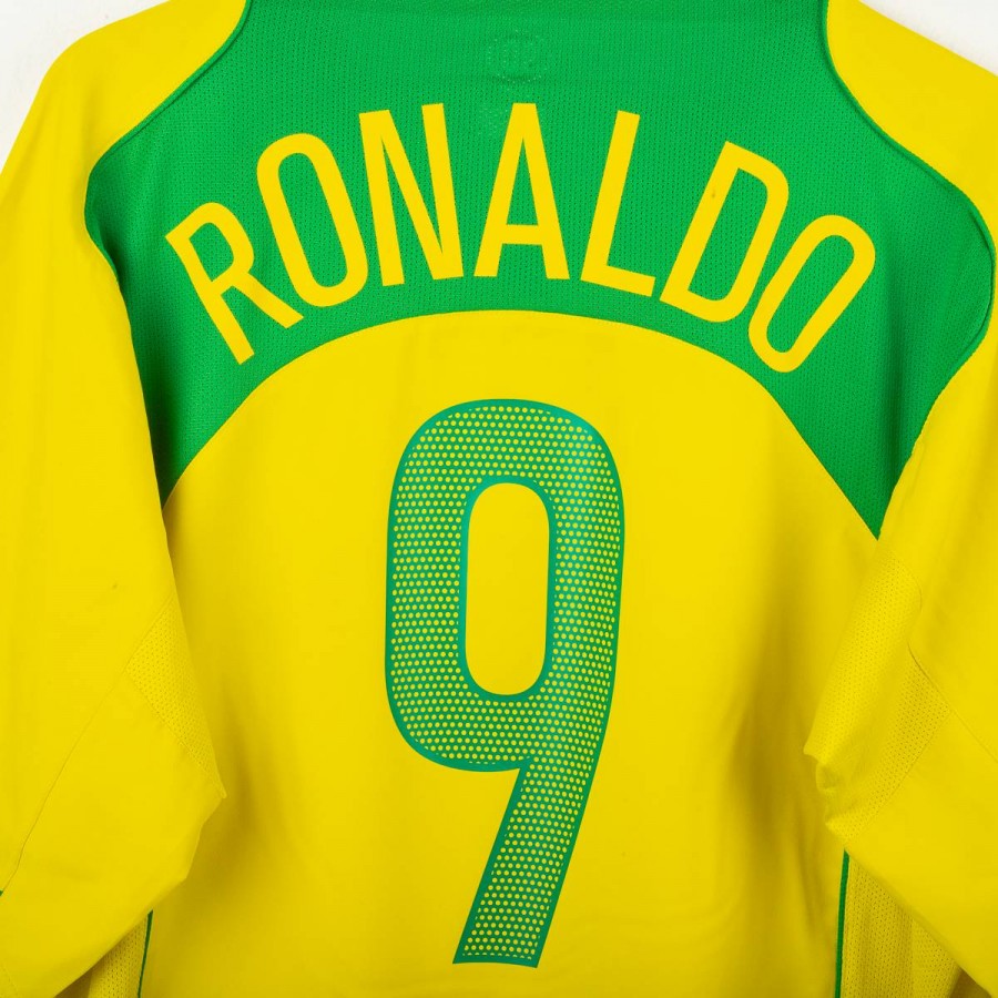 Maglia Home Brasile Nike Ronaldo 9 2004/2005 by NIKE - Home (4)