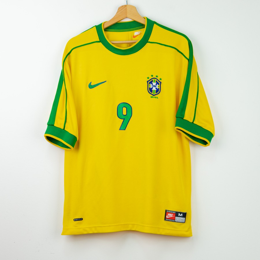 Maglia Home Brasile Nike Ronaldo 9 Francia 98 by NIKE - Home (2)