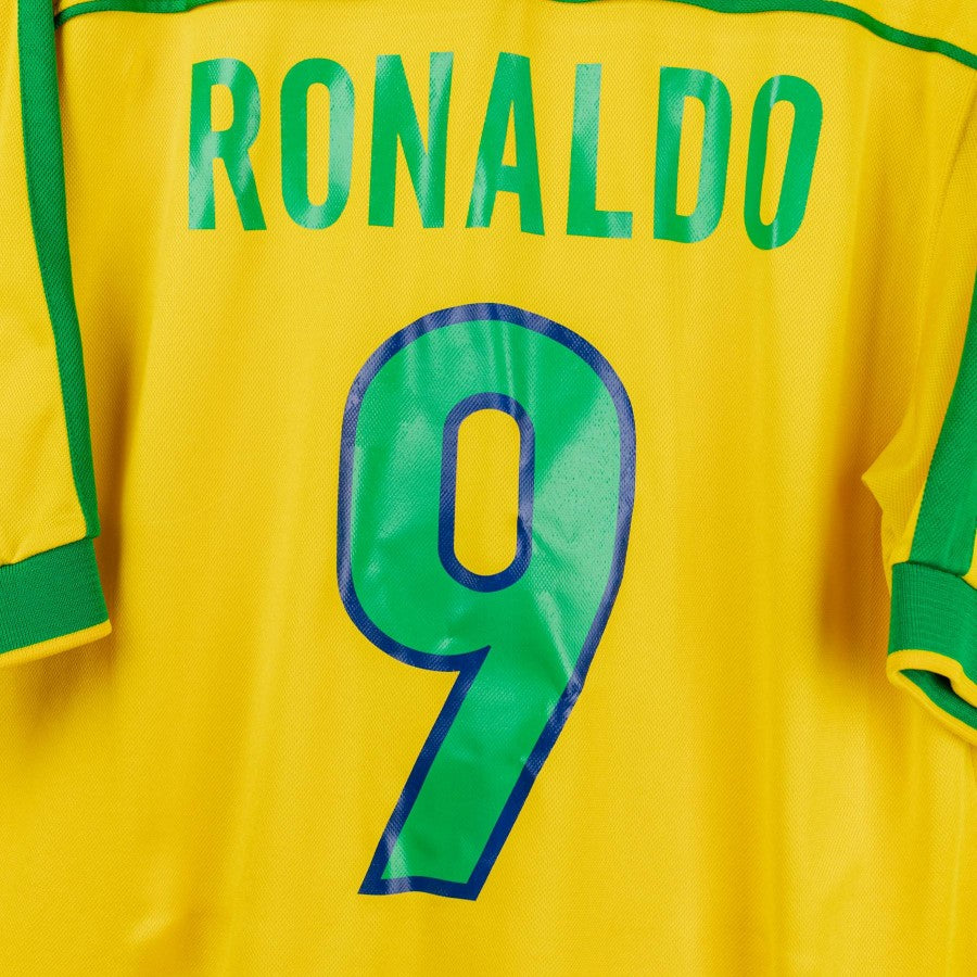 Maglia Home Brasile Nike Ronaldo 9 Francia 98 by NIKE - Home (8)