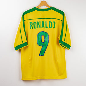 Maglia Home Brasile Nike Ronaldo 9 Francia 98 by NIKE - Home