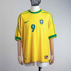MAGLIA HOME BRASILE NIKE RONALDO 9 FRANCIA 98 by NIKE - Home (2)