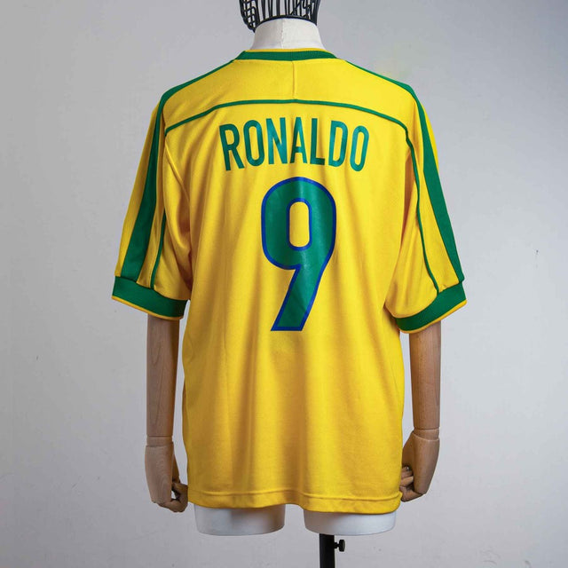 MAGLIA HOME BRASILE NIKE RONALDO 9 FRANCIA 98 by NIKE - Home