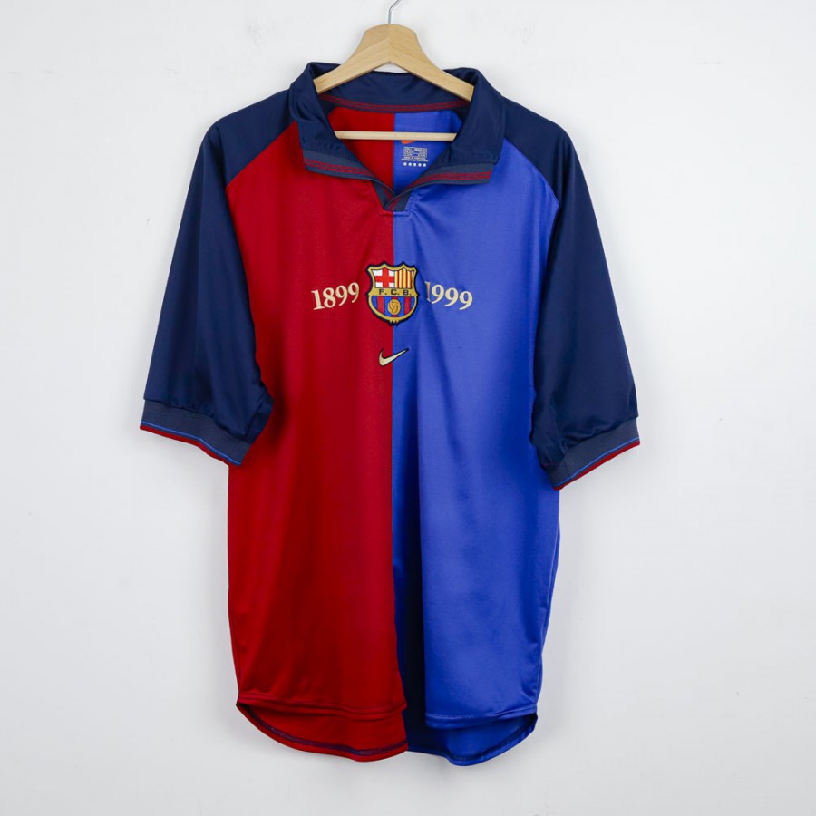 Maglia home centenario Barcellona Nike Rivaldo 11 1999/2000 by NIKE - Home (2)