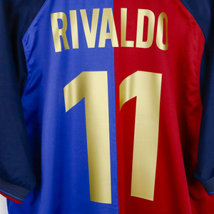 Maglia home centenario Barcellona Nike Rivaldo 11 1999/2000 by NIKE - Home (3)