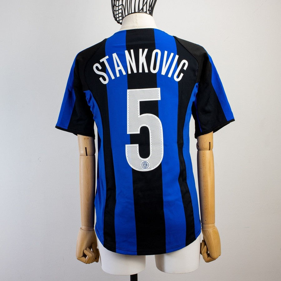 MAGLIA HOME FC INTER N5 STANKOVIC 2004/2005 by NIKE - Home