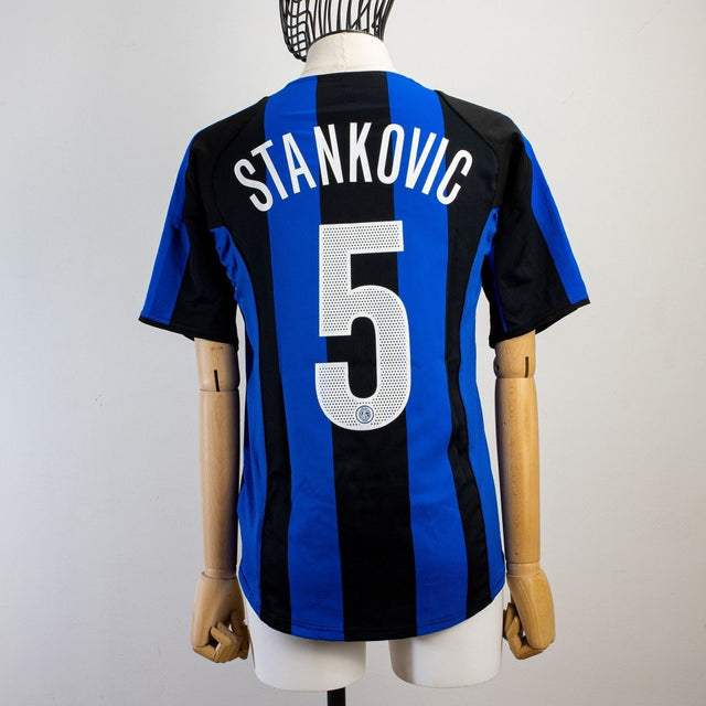 MAGLIA HOME FC INTER N5 STANKOVIC 2004/2005 by NIKE - Home