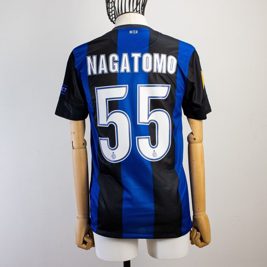 FC INTER HOME JERSEY NAGATOMO N.55 2012/2013