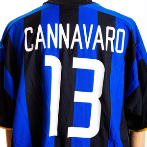 maglia home fc inter nike cannavaro 13 2002/2003 by NIKE - Home (9)
