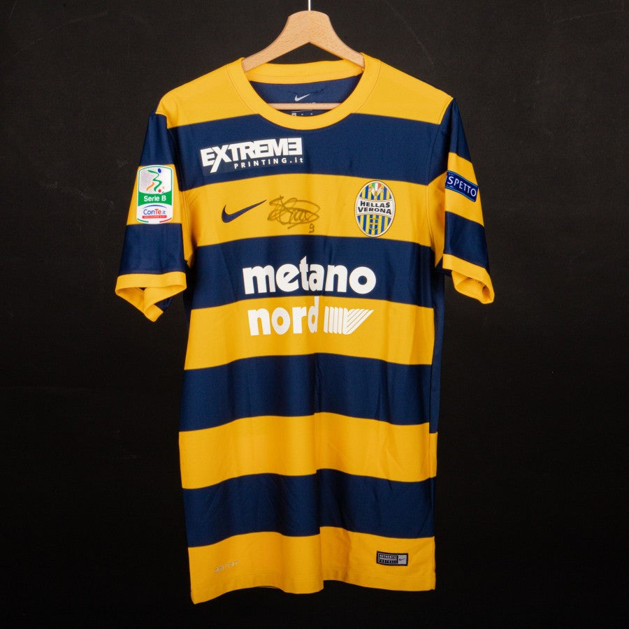 maglia home hellas verona nike ganz 9 2016/2017 autografata by NIKE - Home (2)