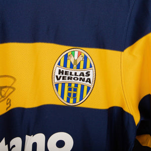 maglia home hellas verona nike ganz 9 2016/2017 autografata by NIKE - Home (3)